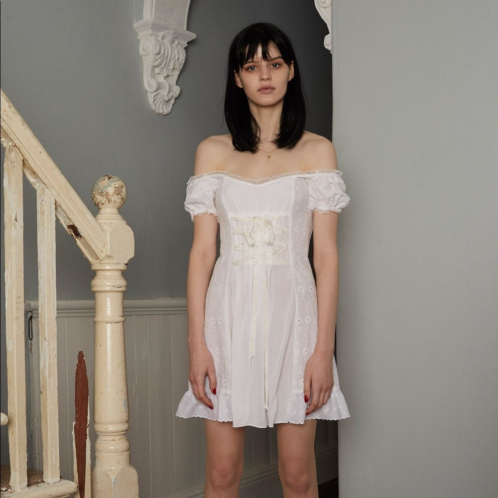Daisy Daisy TV Broderie Dress
